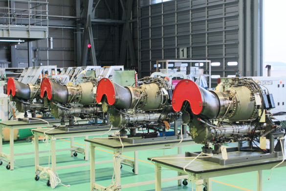 写真：一等航空整備士取得、限定変更訓練コースの様子