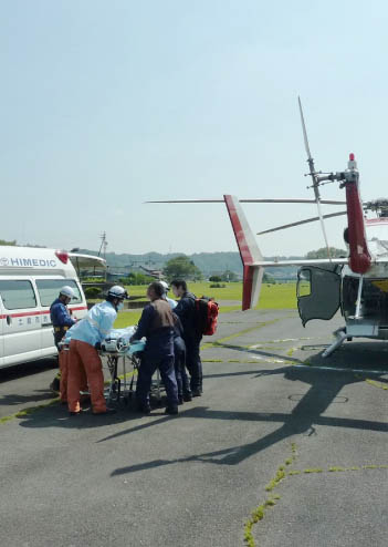 写真:ドクターヘリ