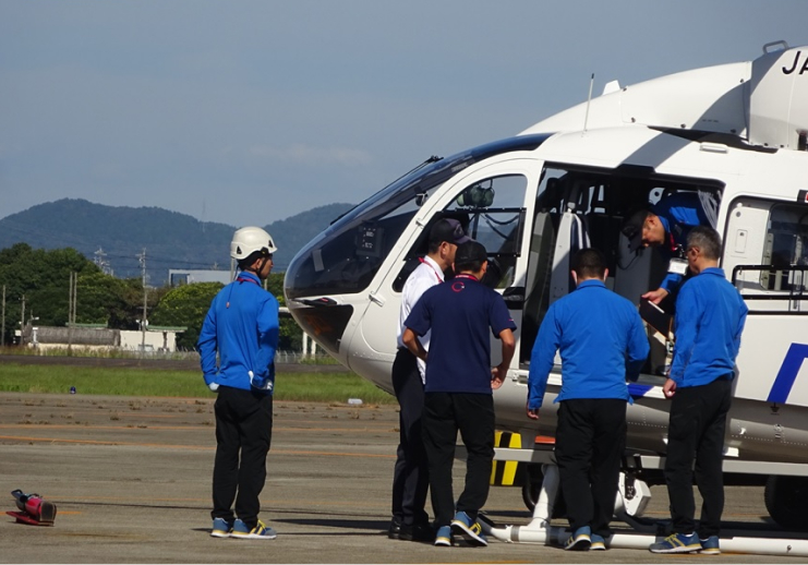 写真：検査の様子