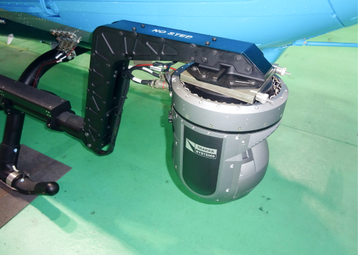 写真：機外カメラ