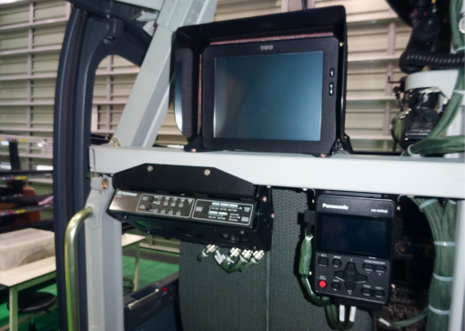 写真：タッチパネルディスプレイ