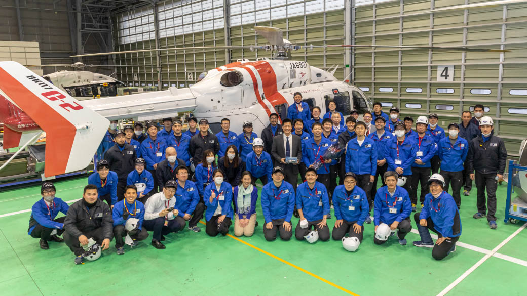 写真:整備部の様子