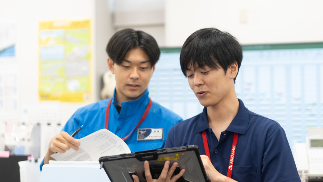 写真:品質保証部の様子