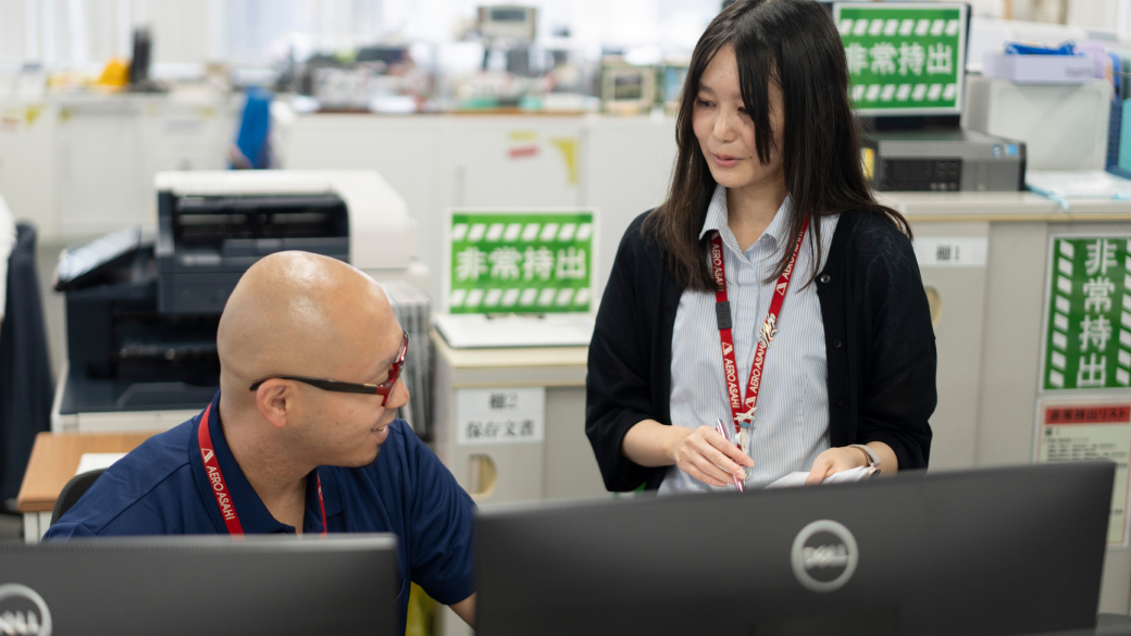写真:システム管理室の様子