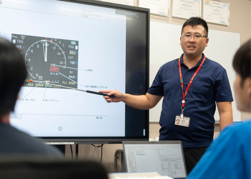 写真:訓練部の様子